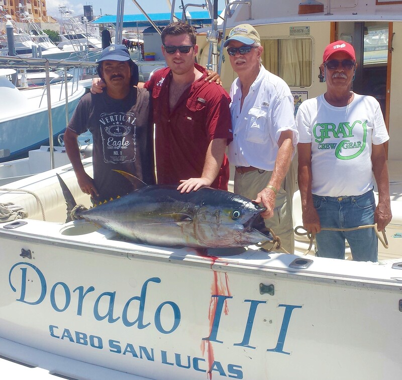 Nice Yellowfin Tuna on "Dorado III"