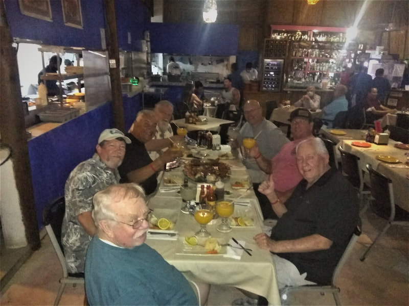 Awesome Cabo dinner night out at Mariscos las Tres Islas Restaurant Cabo San Lucas. 